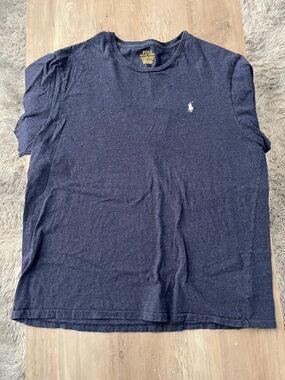 Polo by Ralph Lauren Navy Short-Sleeve Crew Tee with Embroidered Pony